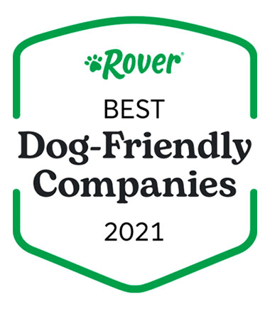 Rover - Best Dog-Friendly Companies 2021 badge