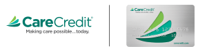 CareCredit logo and card graphic