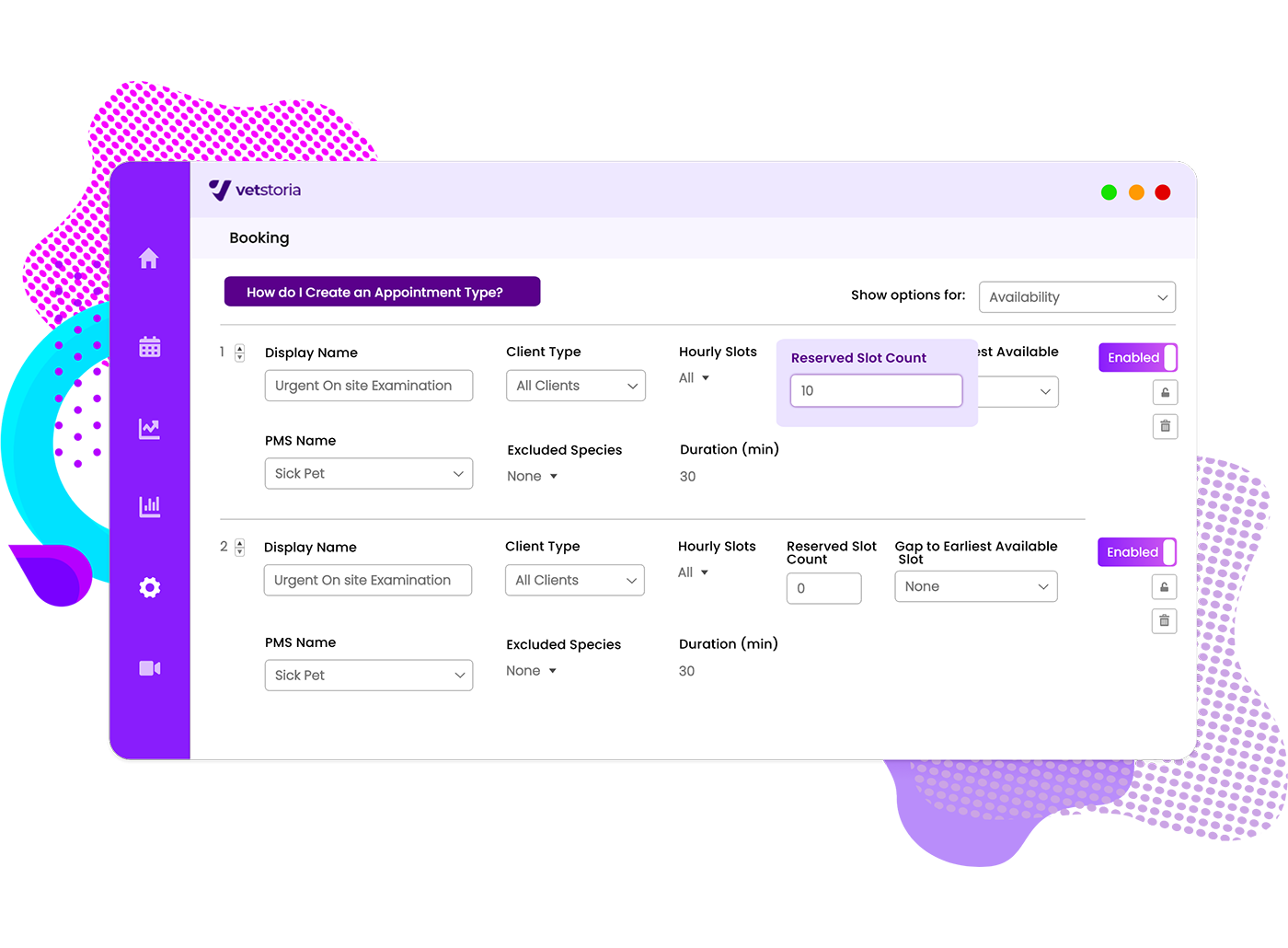Veterinary Online Booking System powered by Vetstoria