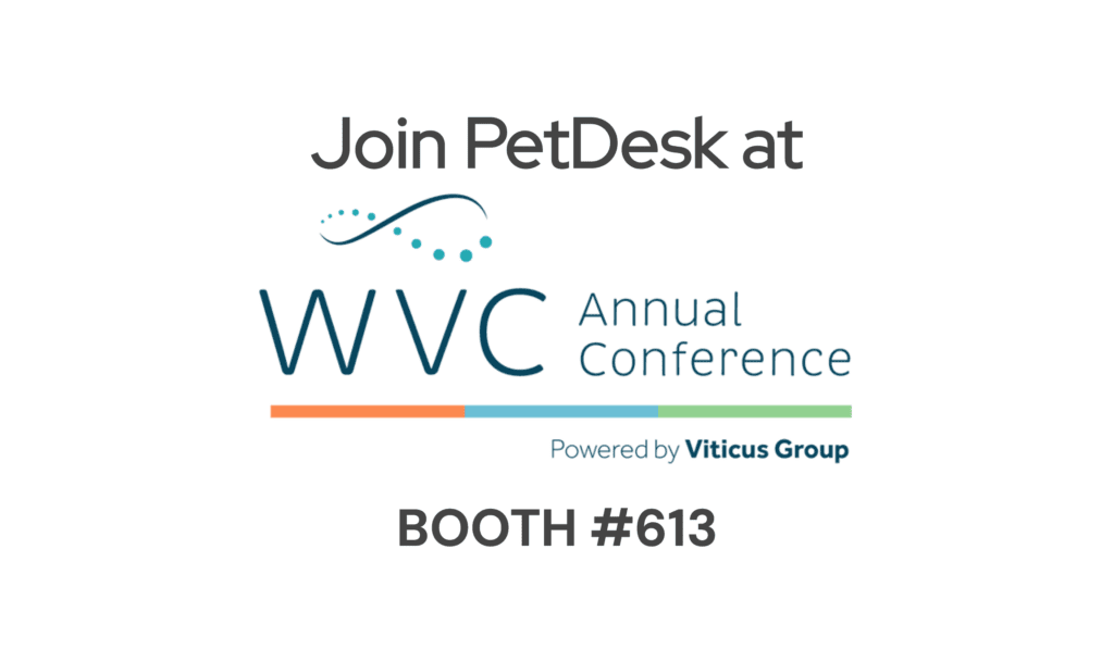 Join PetDesk At WVC 2024 Booth 613   PetDesk 2024 Events WVC LP Feature Image 1024x597 