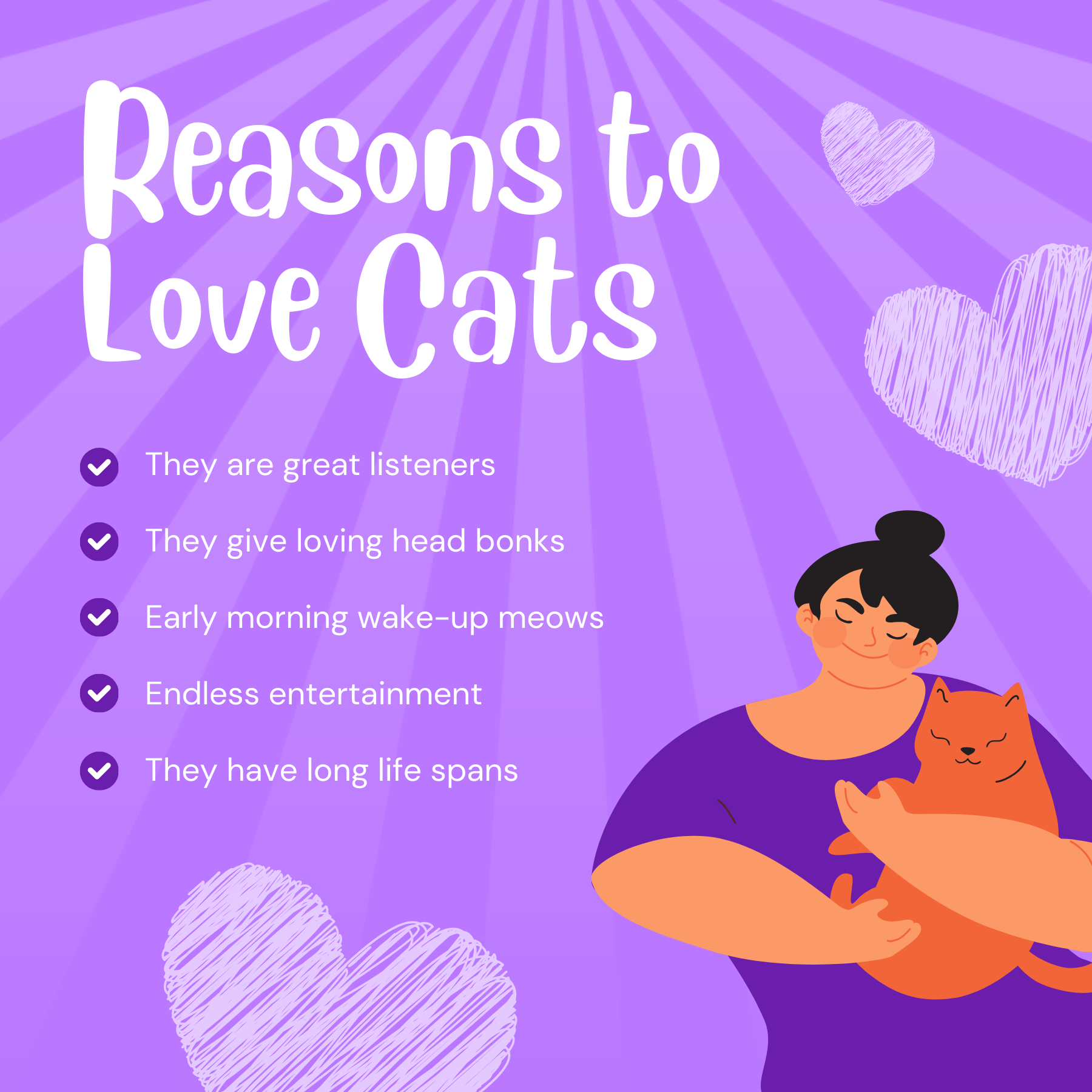 Reasons to love your cat