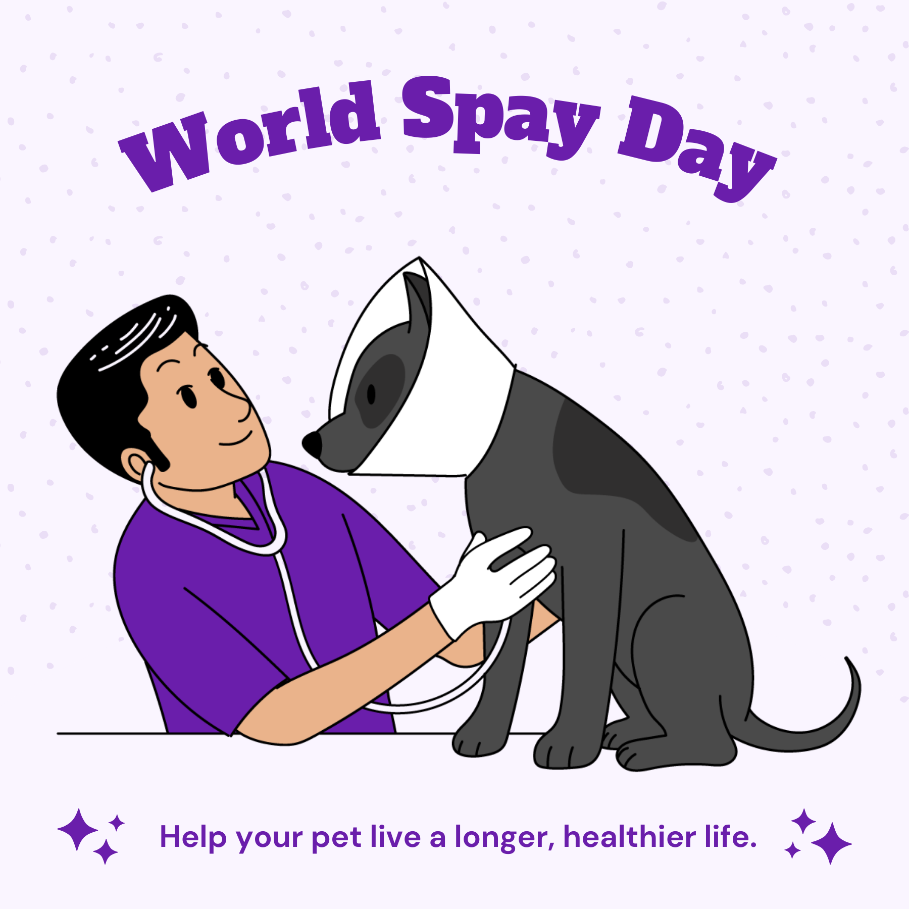 World Spay Day Social Media Graphic