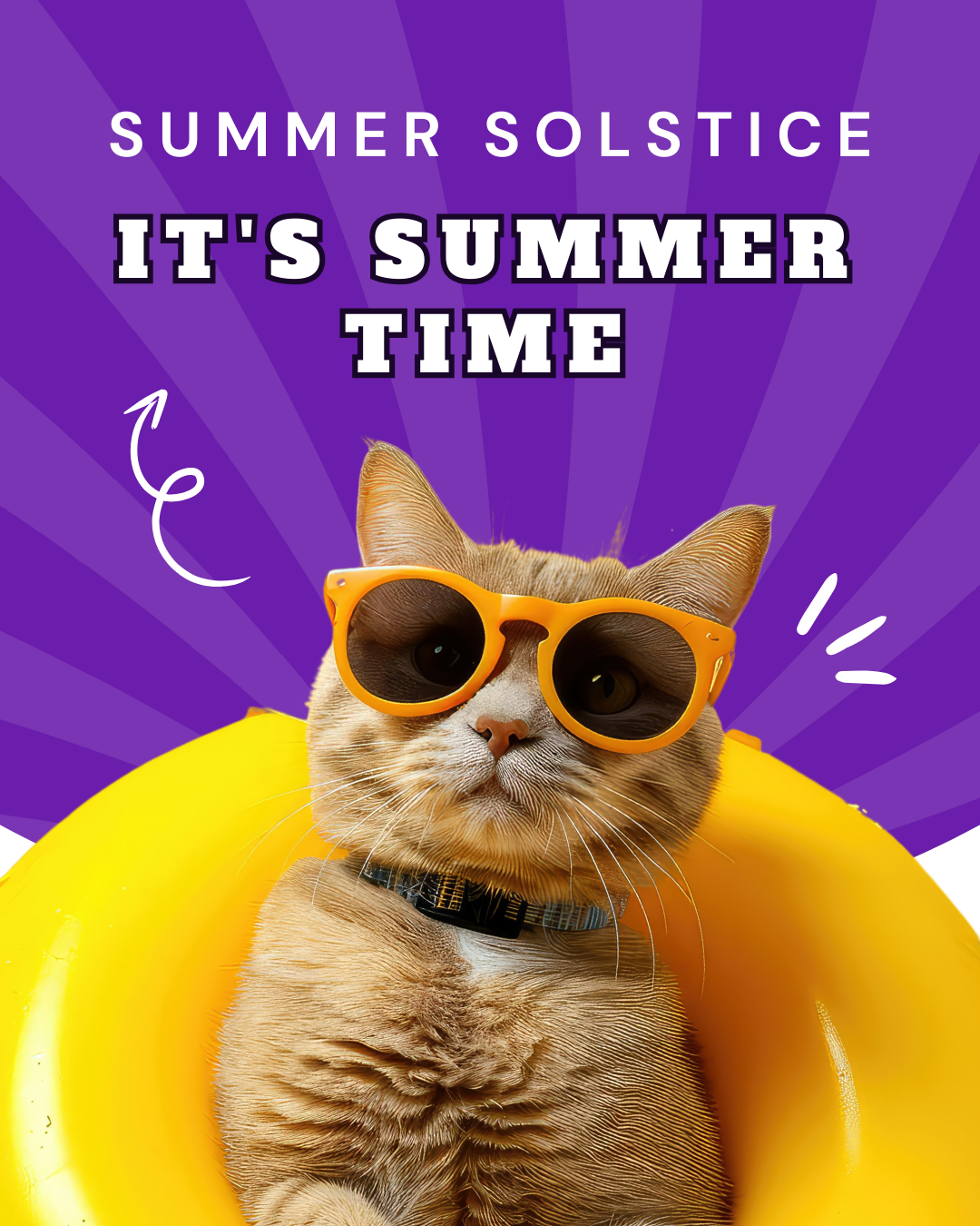 First day of summer graphic