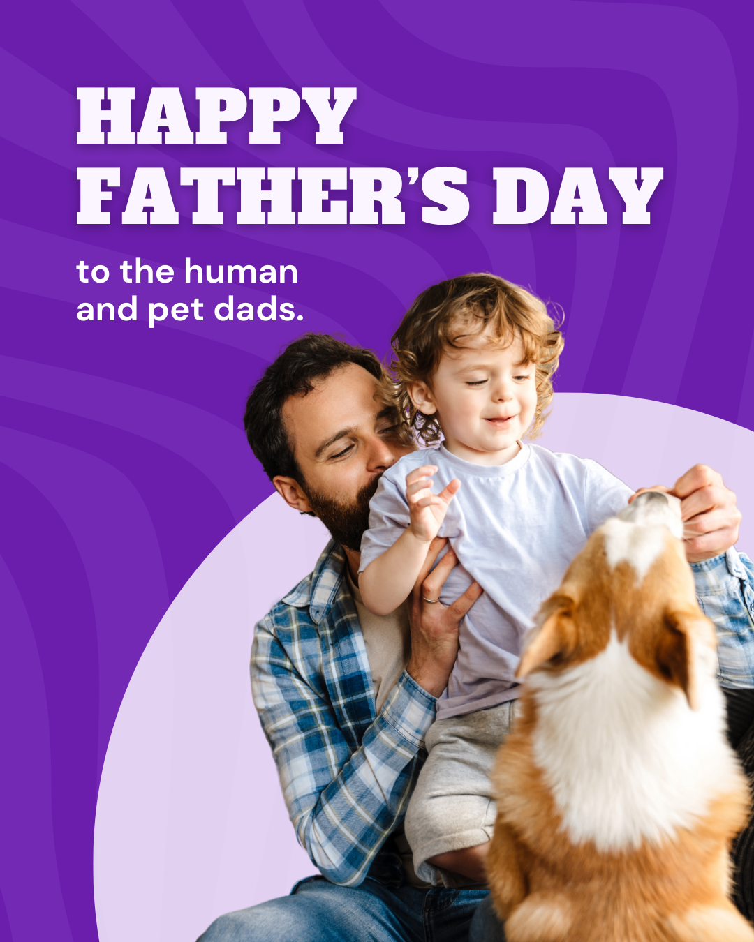 Father's Day social graphic