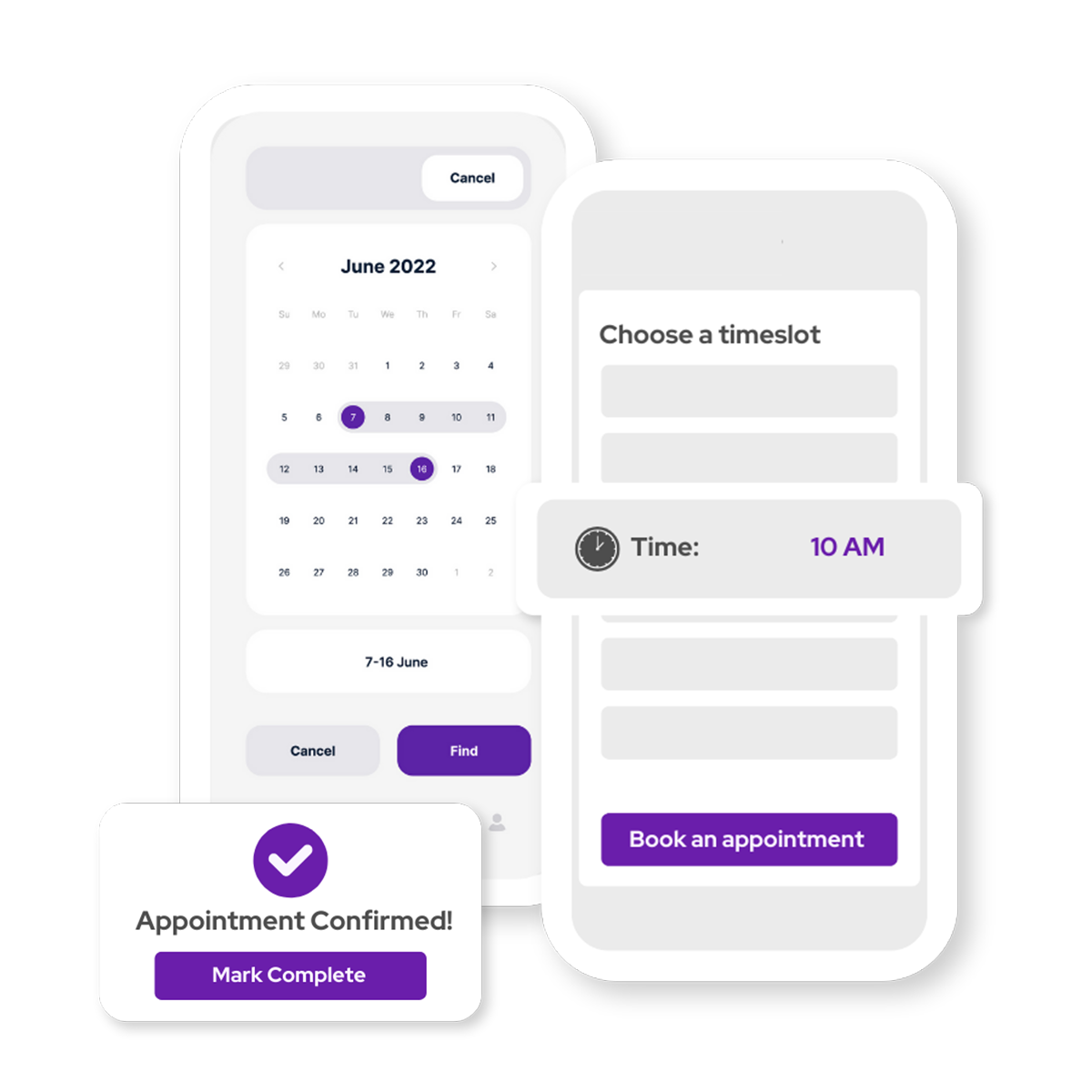 PetDesk Direct Booking Mockup