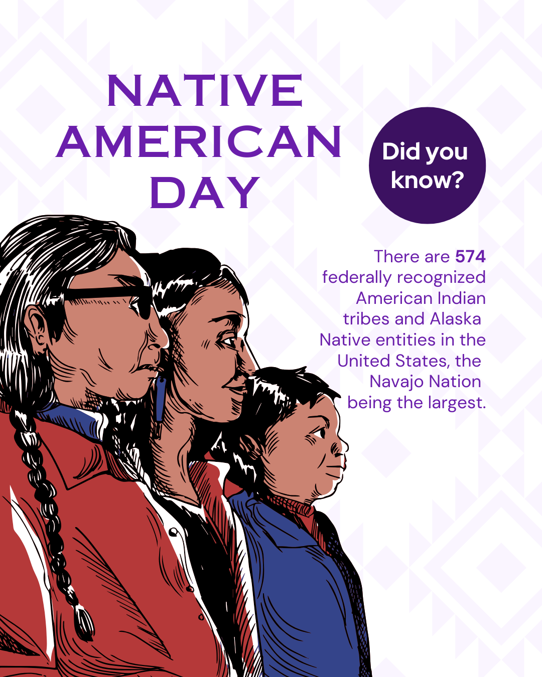 Native American Day Graphic