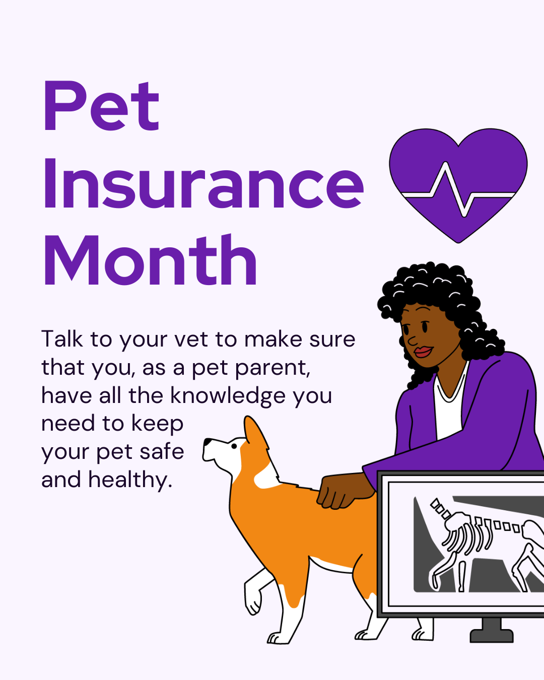 Pet Insurance Month Graphic