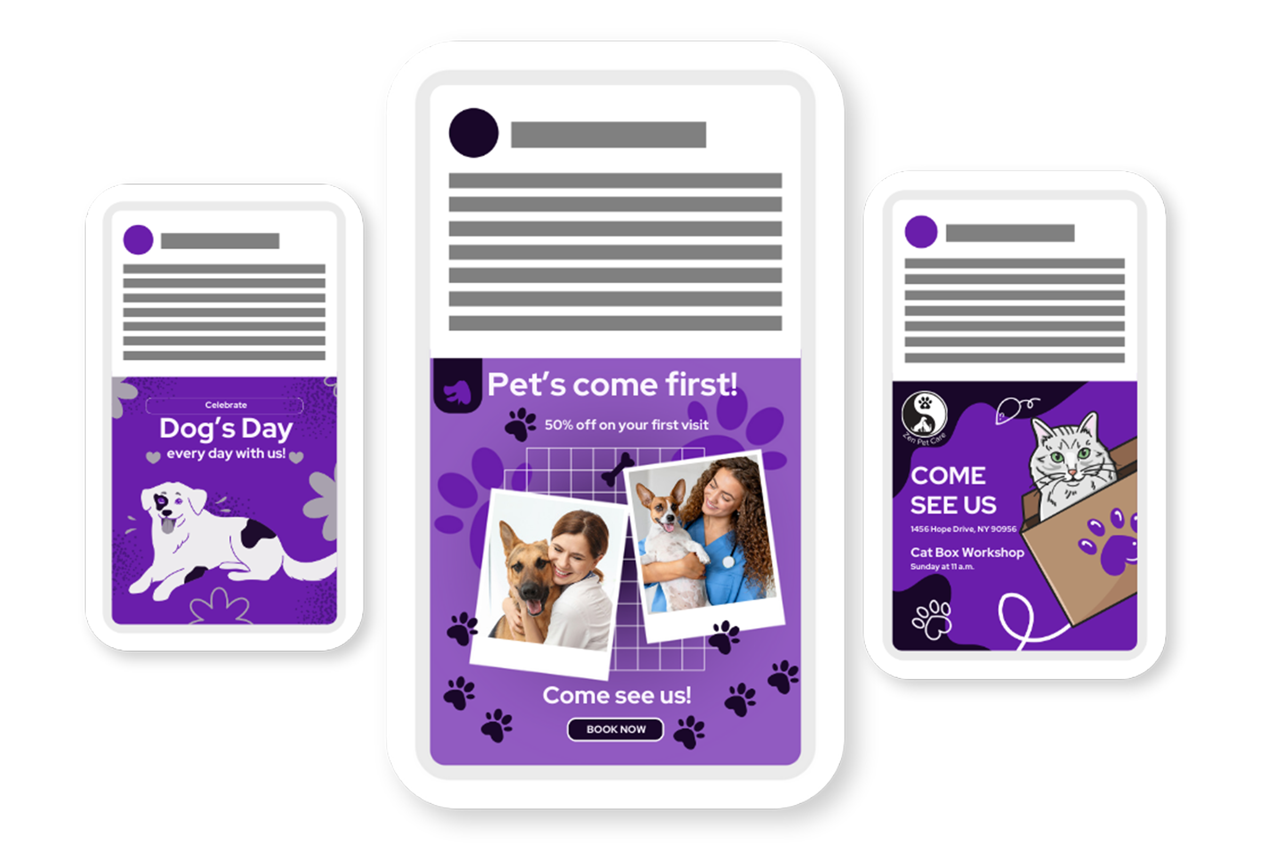 Educational Content Mockups