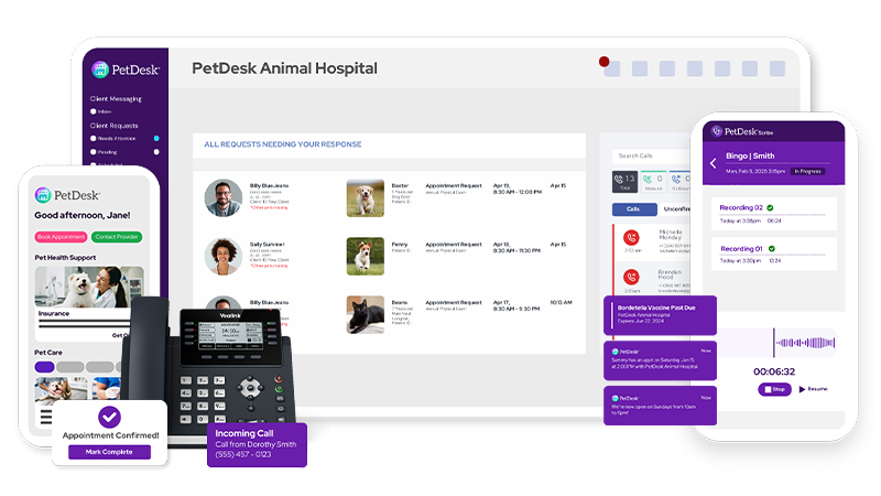 PetDesk Product Suite