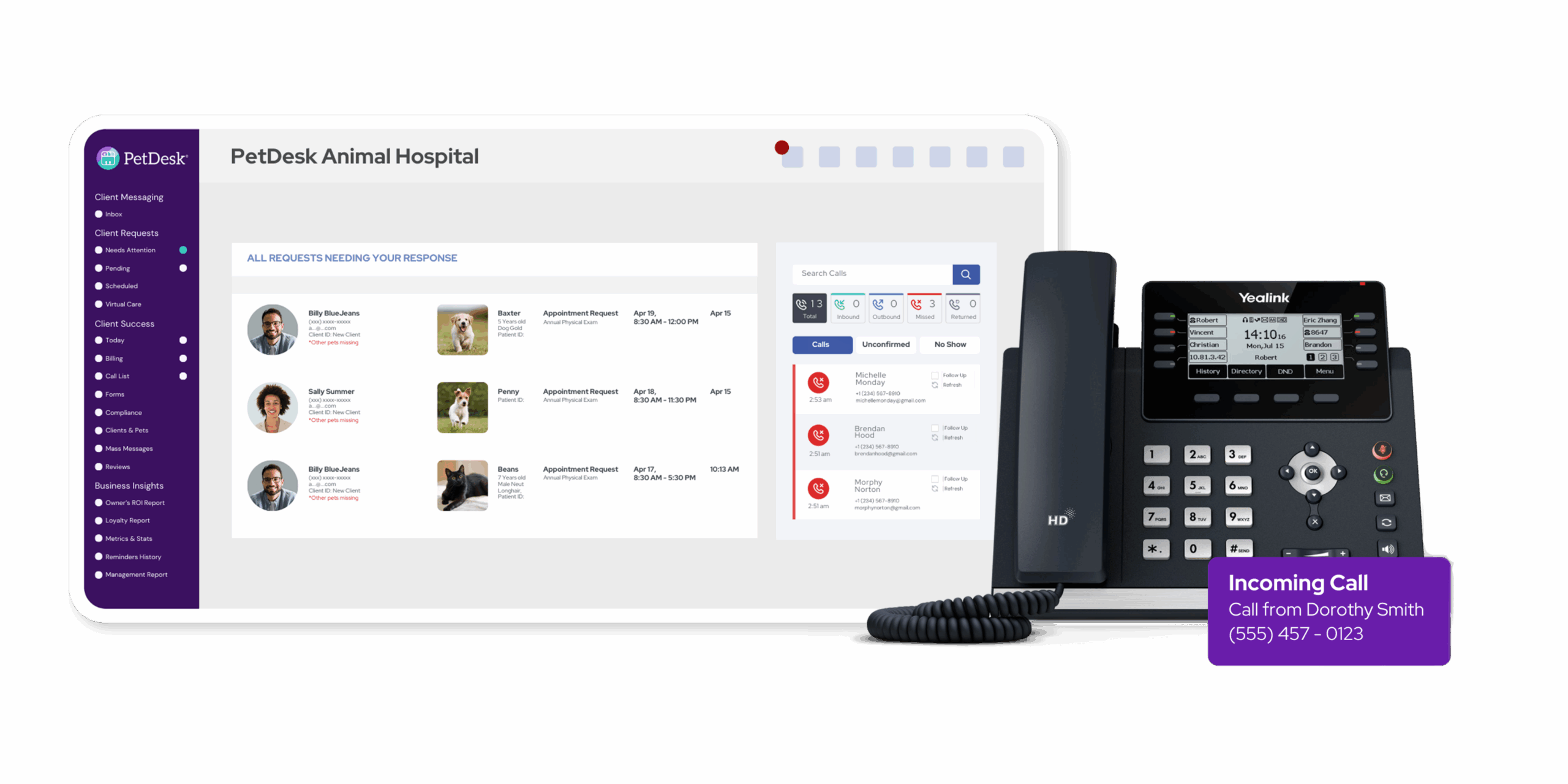 Veterinary Phone System