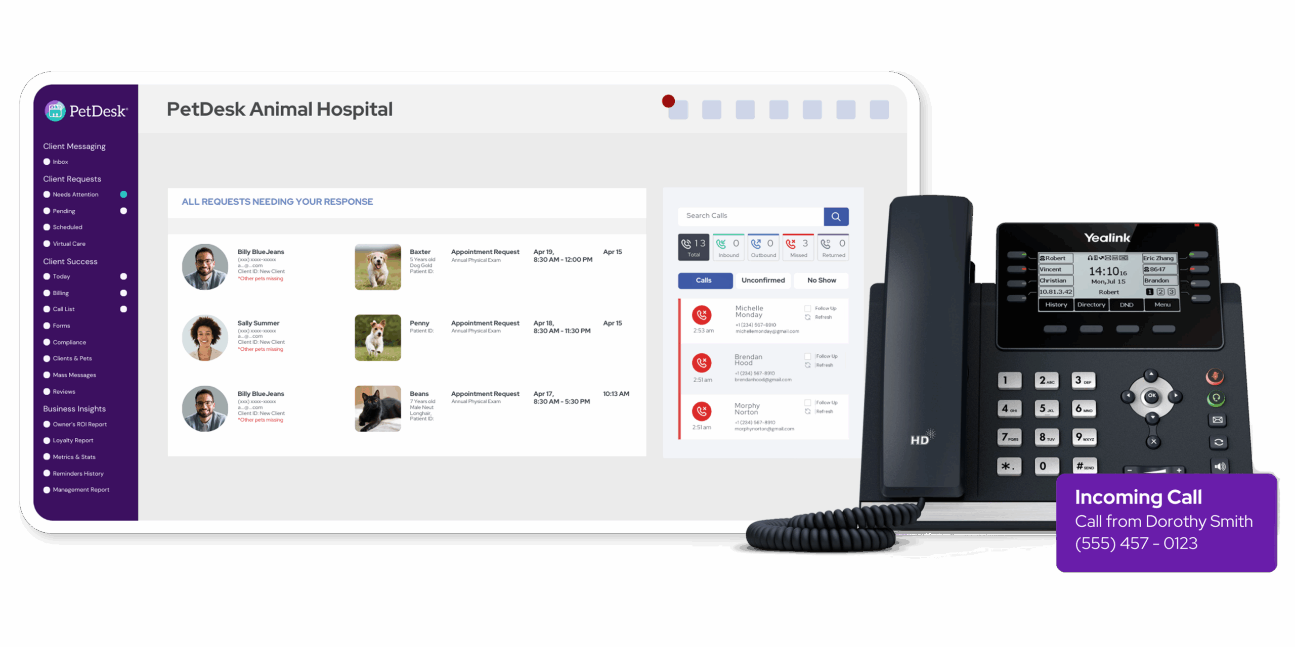 Veterinary Phone System