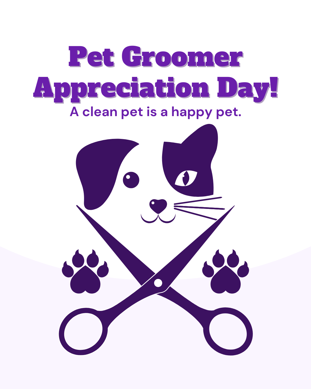 Pet Groomer Appreciation Day Social Graphic