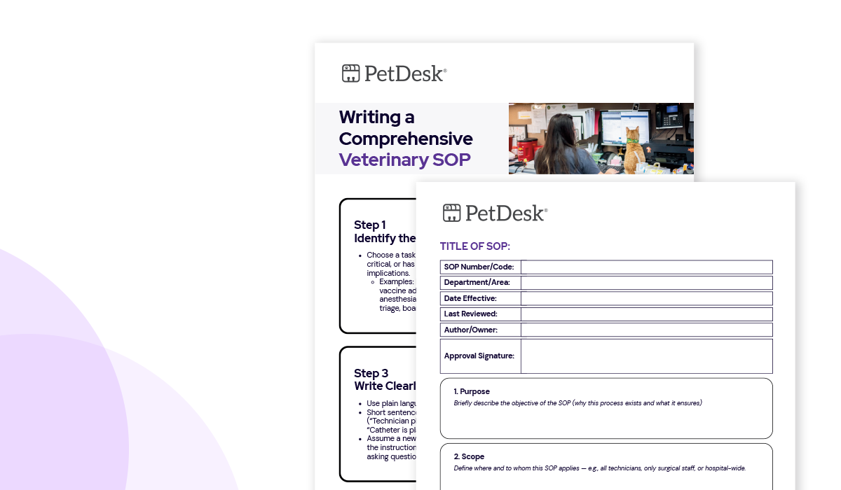 Veterinary SOP Templates